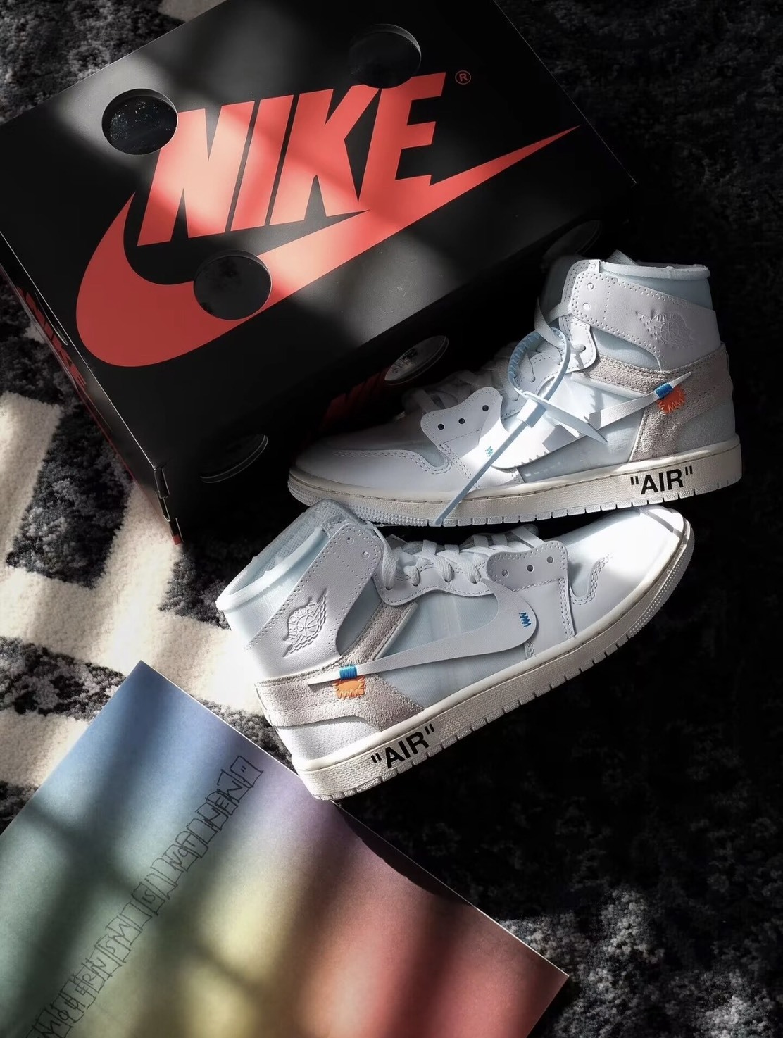 Virgil Abloh Archive™ x Air Jordan 1 High OG "Alaska" 冰藍灰 AA3834100