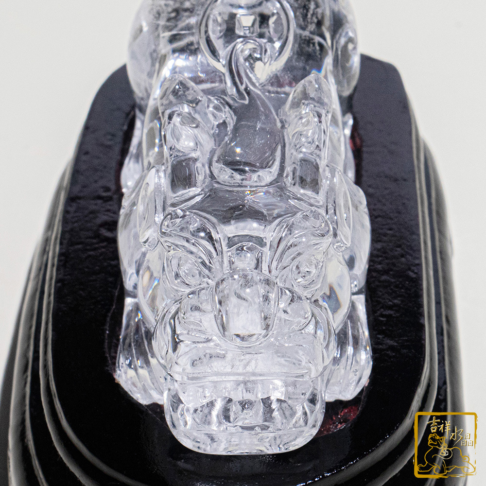 白水晶貔貅 264g 聚財納福