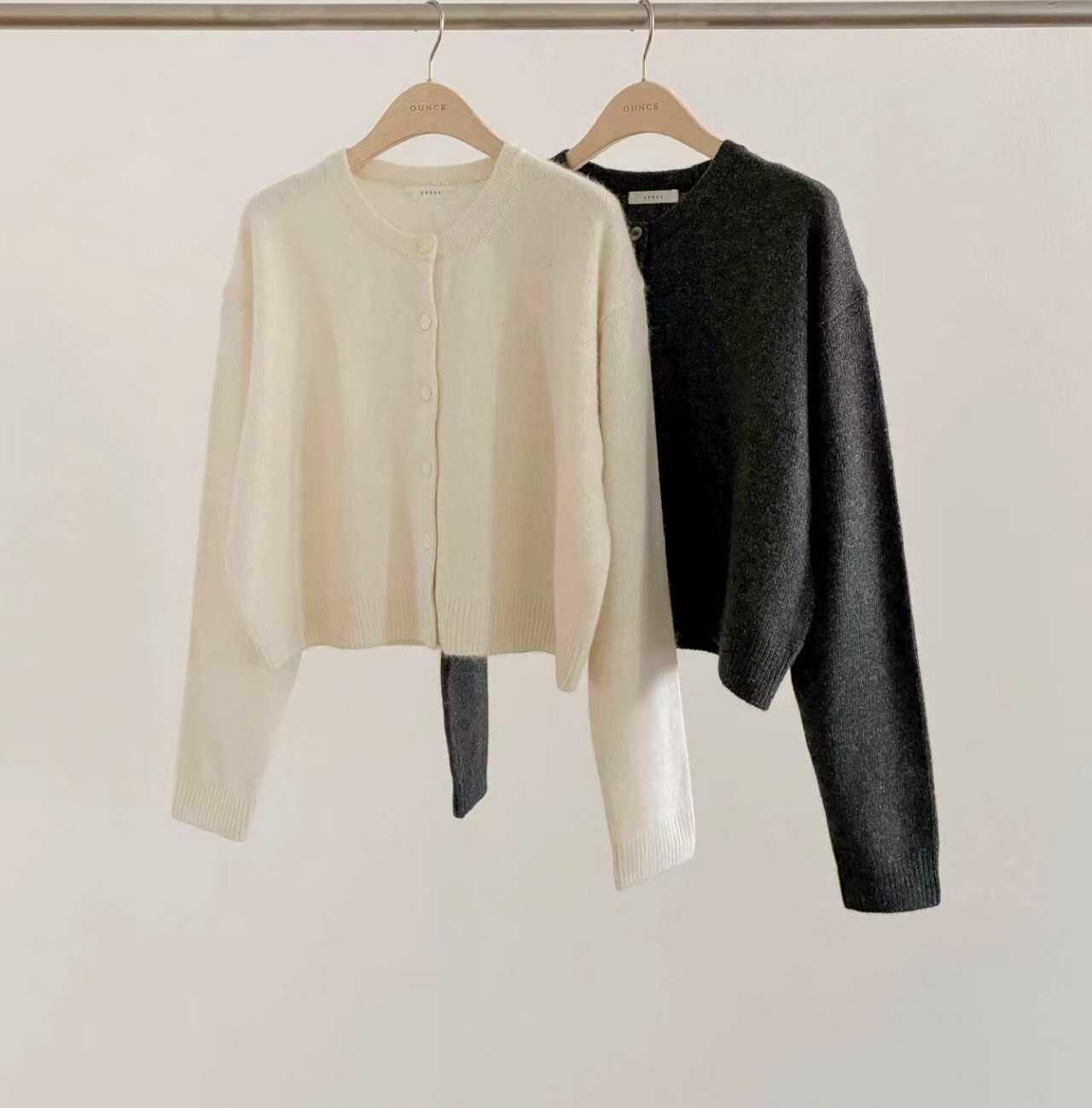 OU6048 針織短外套