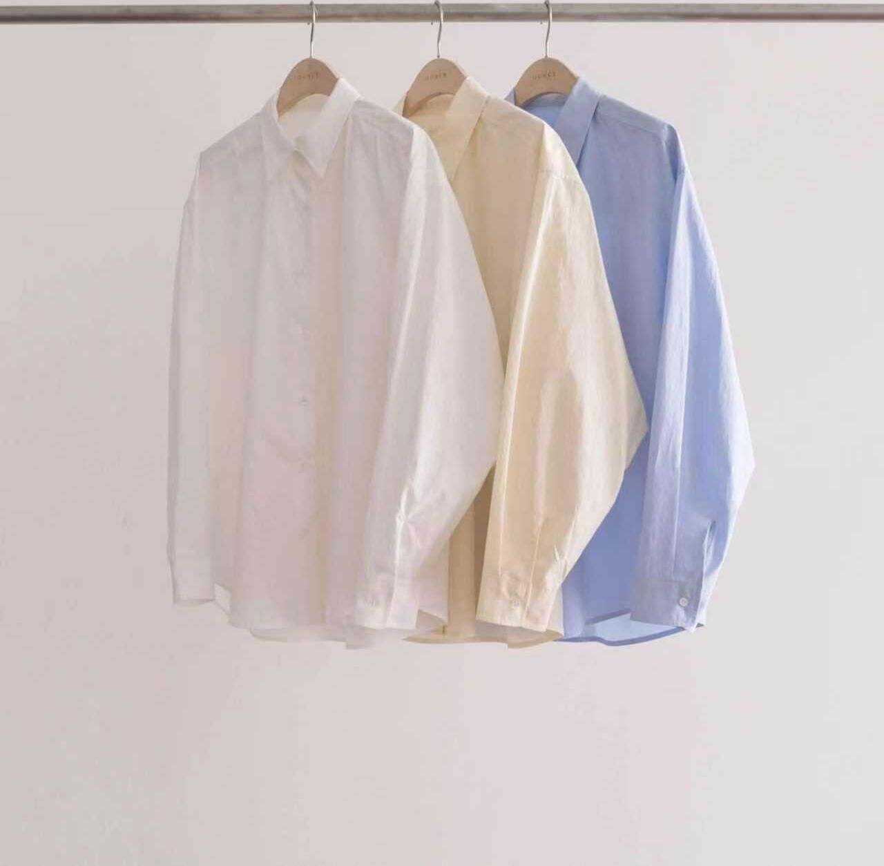 OU6053 淡色系襯衫