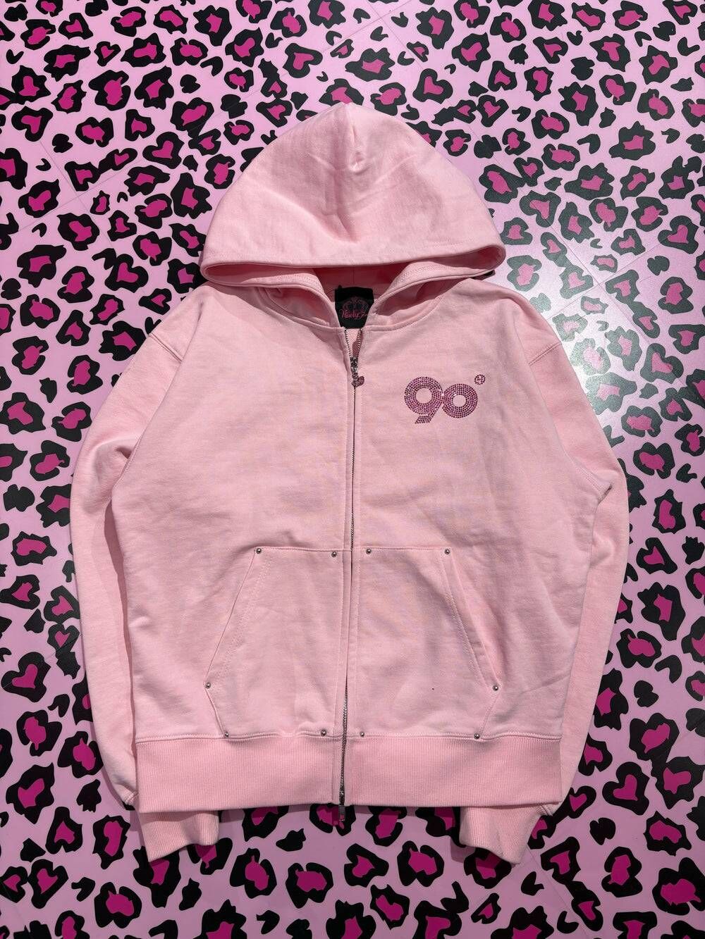【9090girl】0328發售 90 Logo Zip Hoodie
