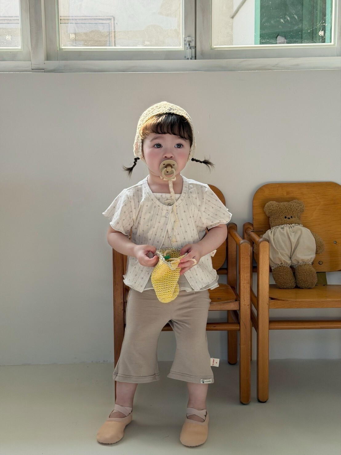 日常必備舒適七分褲