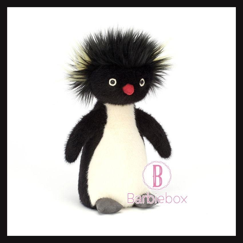 英國jELLYCAT|Ronnie Rockhopper Penguin 炸毛企鵝RON3RP
