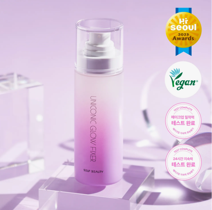 BN260329-Y15- SELF BEAUTY-SELF BEAUTY UNICONIC GLOW FIXER-光澤定妝噴霧-50ml-(EXP-)