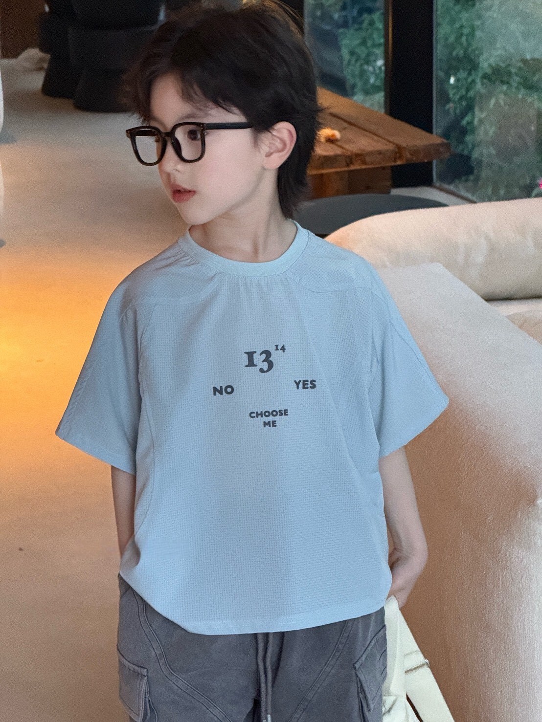 韓系理科文字上衣