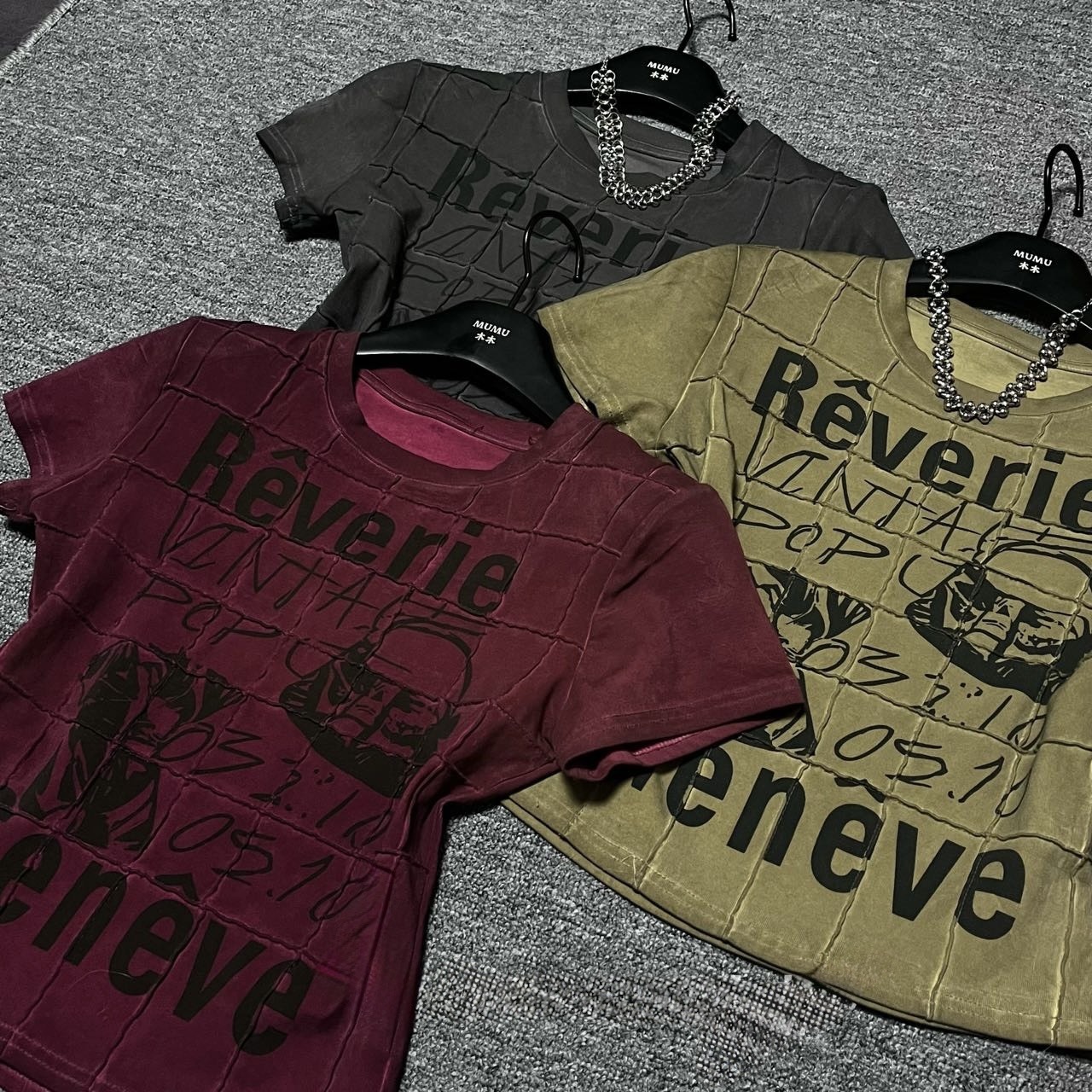 (GOAL) 美式水洗方塊格短版上衣 MU 26036