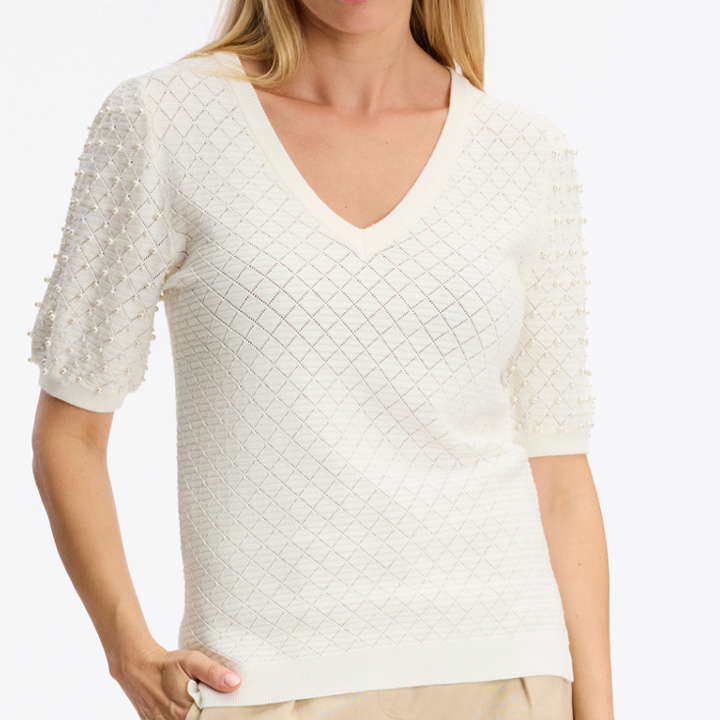 1LU0330-040 [LEO & UGO] Sweater Offwhite #AE103-OFF WHITE (EU)