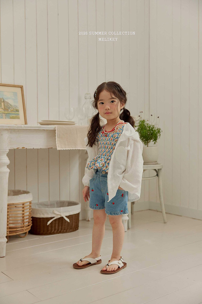 正韓夏MELIKEY 米白連帽外套