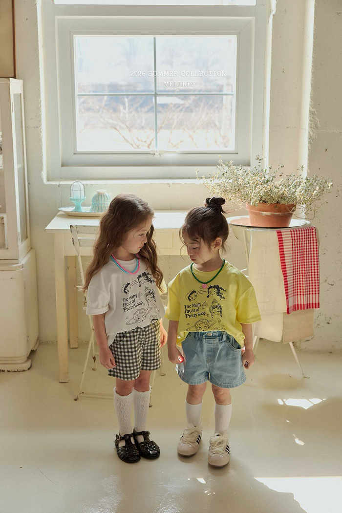 正韓夏MELIKEY 兩色貝蒂女孩上衣