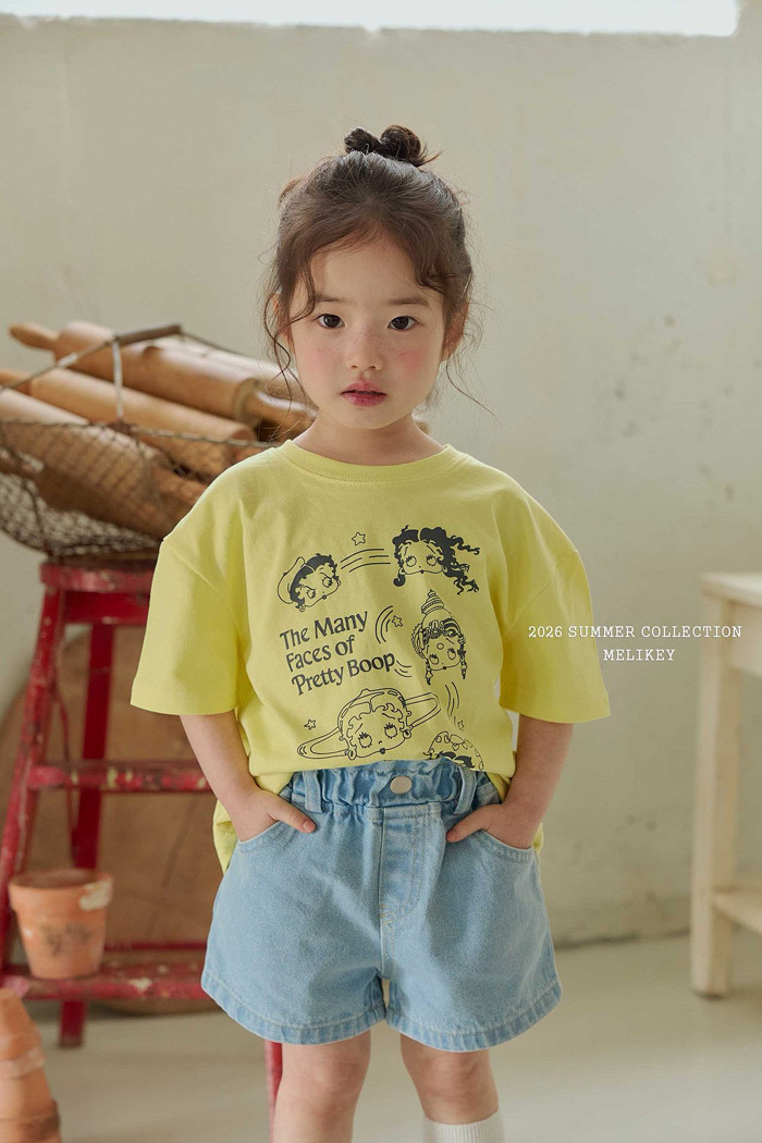 正韓夏MELIKEY 兩色貝蒂女孩上衣