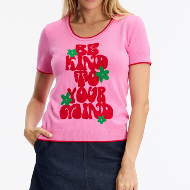 1LU0330-050 [LEO & UGO] Sweater Pink #AE116-PINK (EU)