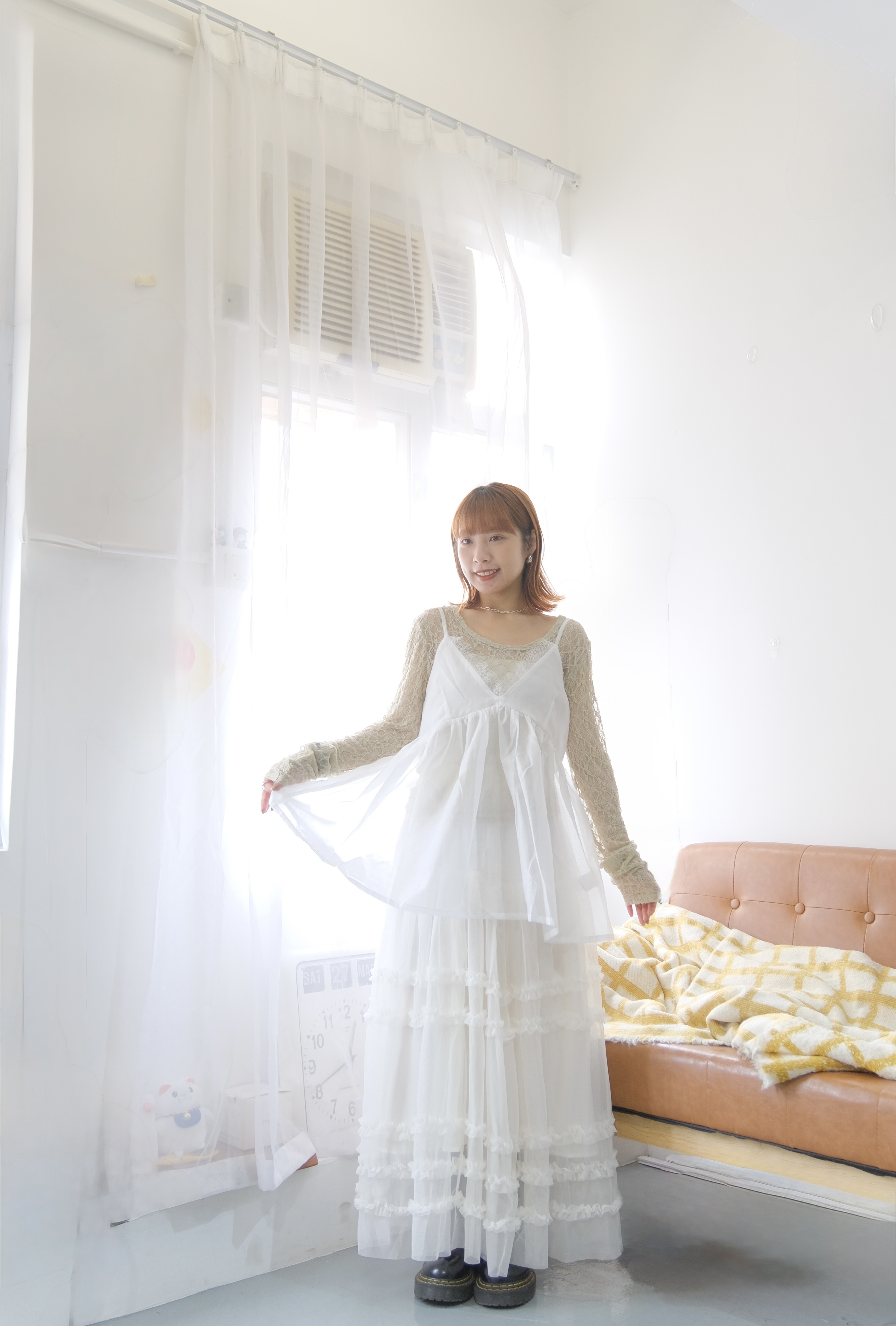 Ruffle 紗紗大傘Sk