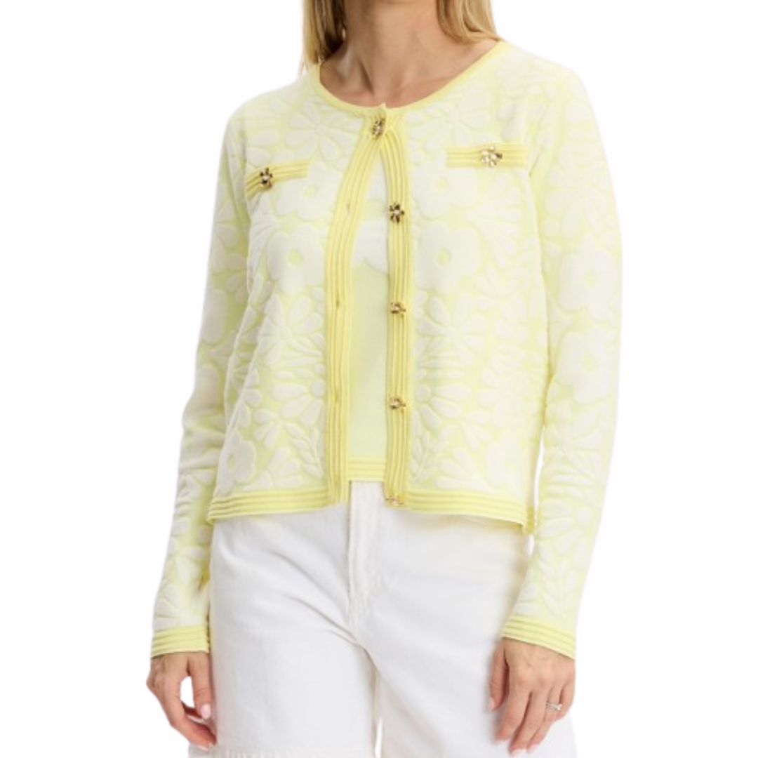 1LU0330-011 [LEO & UGO] Twin Set Yellow/White #AET141-YEWHI (EU)