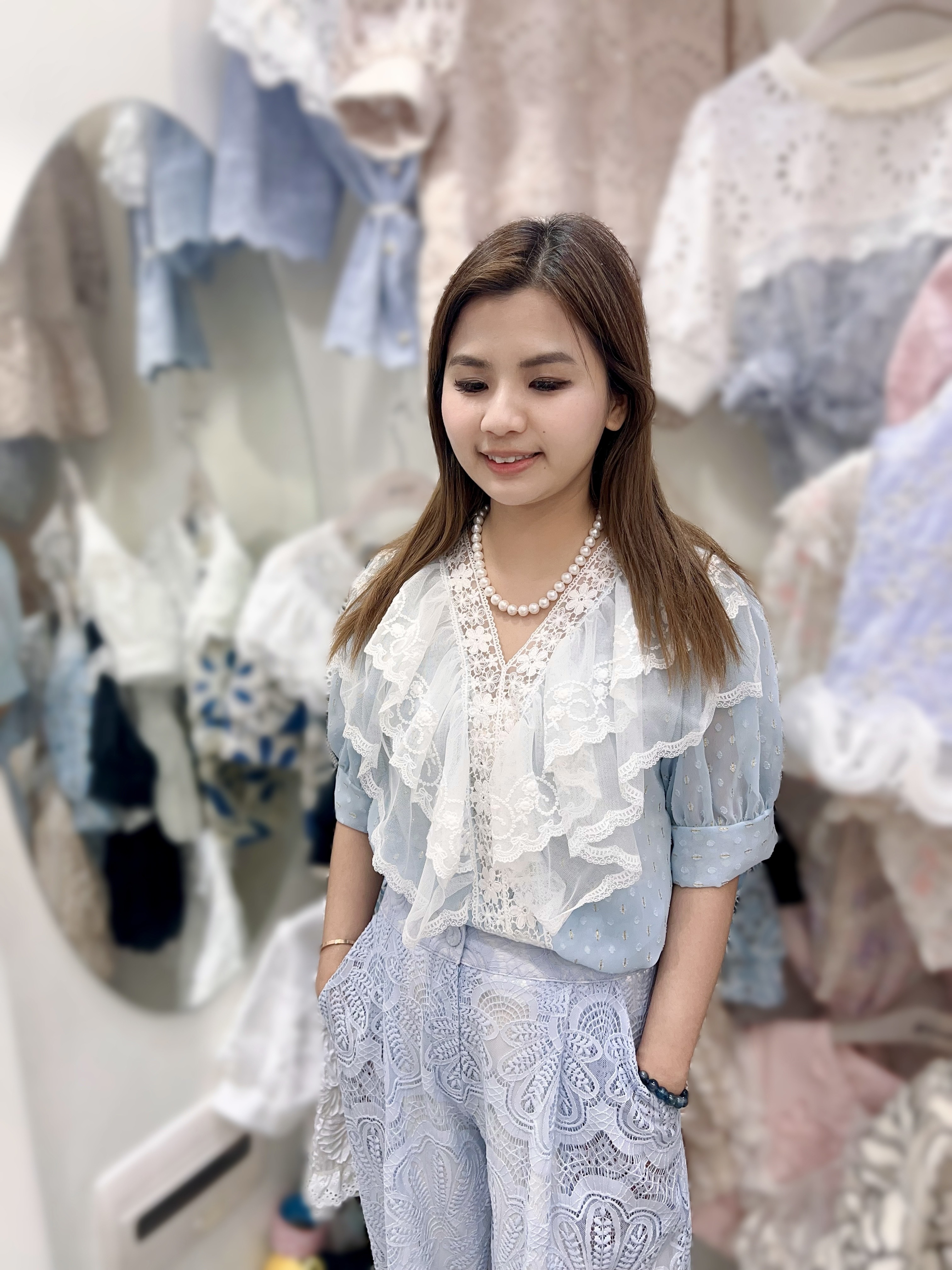 Y140  ( pretty 獨家款)胸42 長24 $429[一口價]