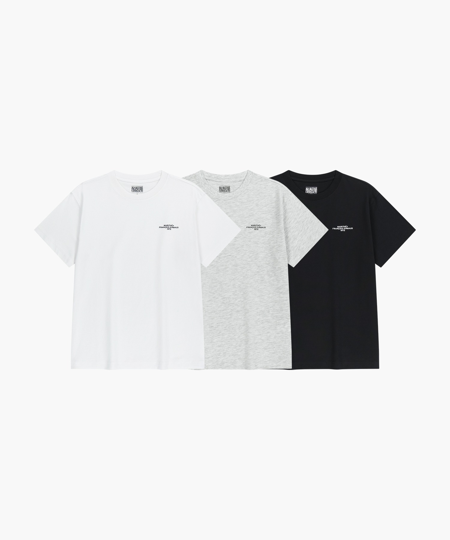 【即時收看直播減至$268一件！重温減至$278一件😱🔥】【2026首次春夏封館😍】【MFG】3PACK CIRCLE LOGO TEE (White/Mix)