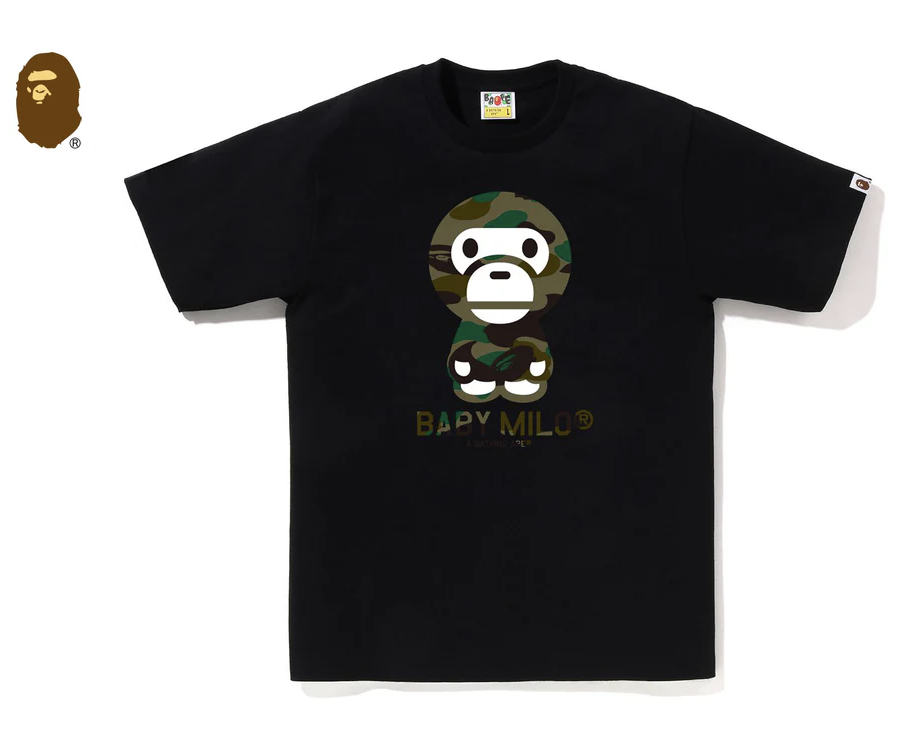 【BAPE男生】0328發售1ST CAMO BABY MILO TEE