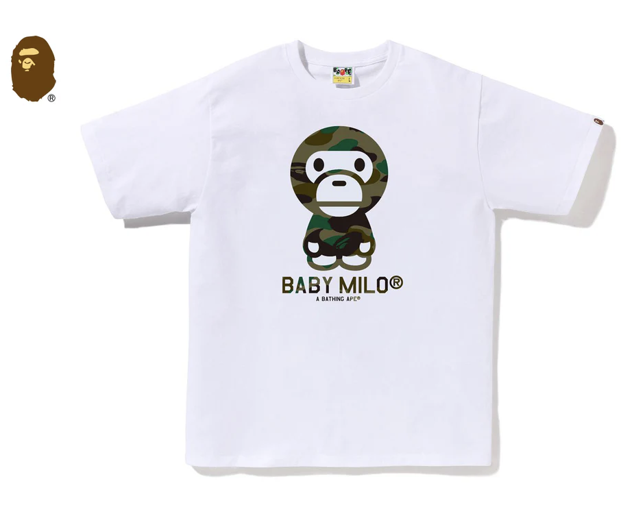 【BAPE男生】0328發售1ST CAMO BABY MILO TEE