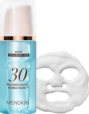 BN260329-Y46-MENOKIN-Menokin 30-Second Quick Bubble Mask_Moist-MENOKIN 30秒快速泡沫面膜-深層保濕(藍瓶)-95ML-(EXP-3/11/2028)