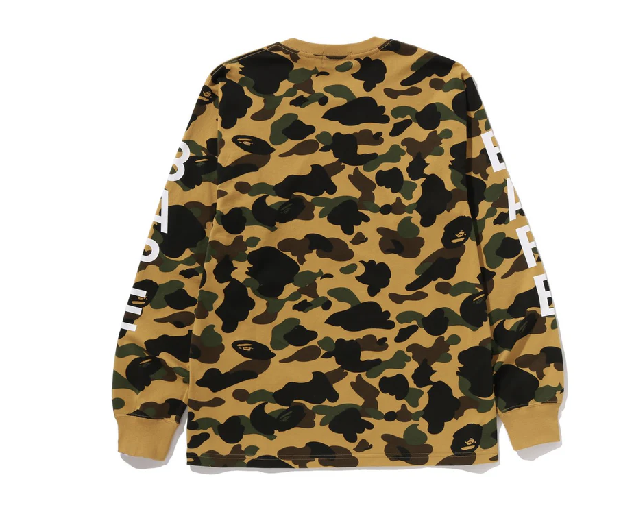 【BAPE男生】0328發售 1ST CAMO LS TEE