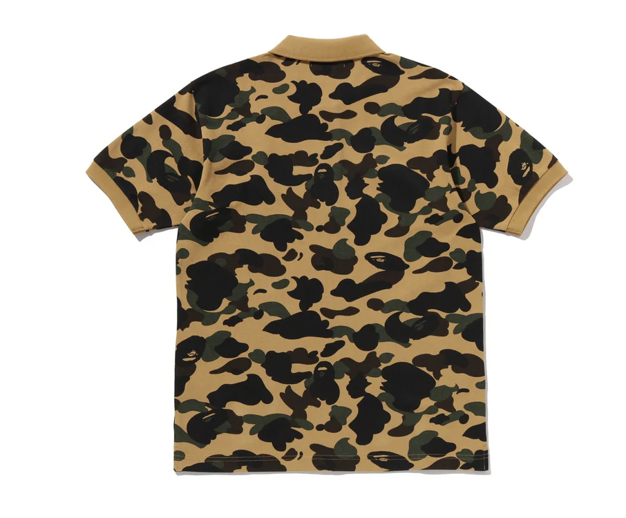 【BAPE男生】0328發售 1ST CAMO ONE POINT REGULAR FIT POLO SHIRT
