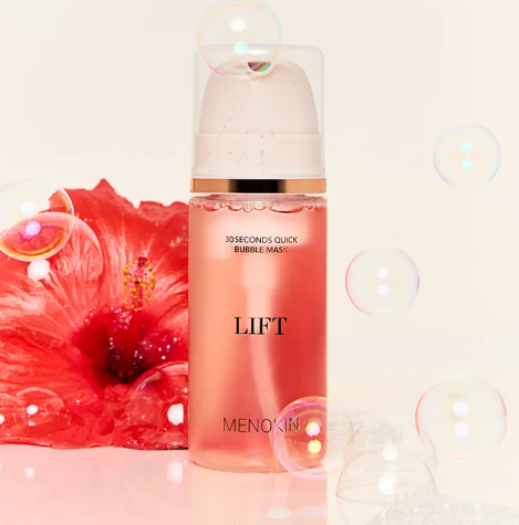 BN260329-Y43-MENOKIN-Menokin 30-Second Quick Bubble Mask_Lift-MENOKIN 30秒快速泡沫面膜-緊緻彈力(紅瓶)-95ML-(EXP-25/12/2028)