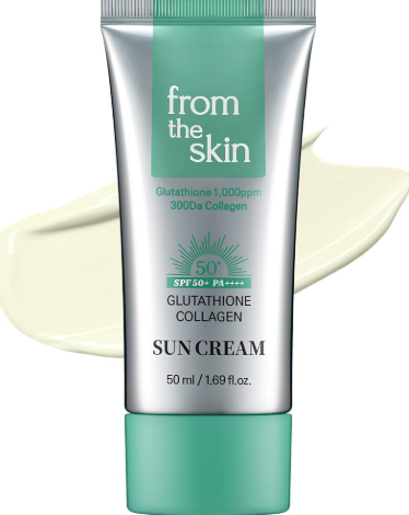 BN260329-Y37-From the skin-Glutathione Collagen Sun CREAM-谷胱甘肽膠原蛋白防曬霜-50ml-(EXP-21/5/2028)