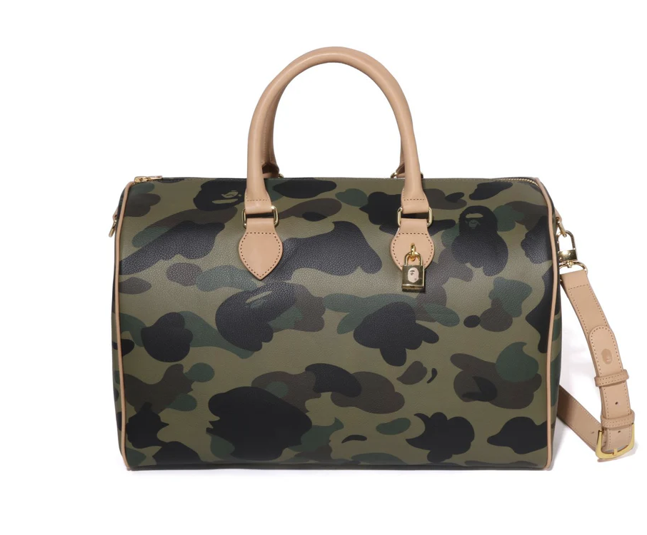 【BAPE配件】0328發售1ST CAMO BOSTON BAG
