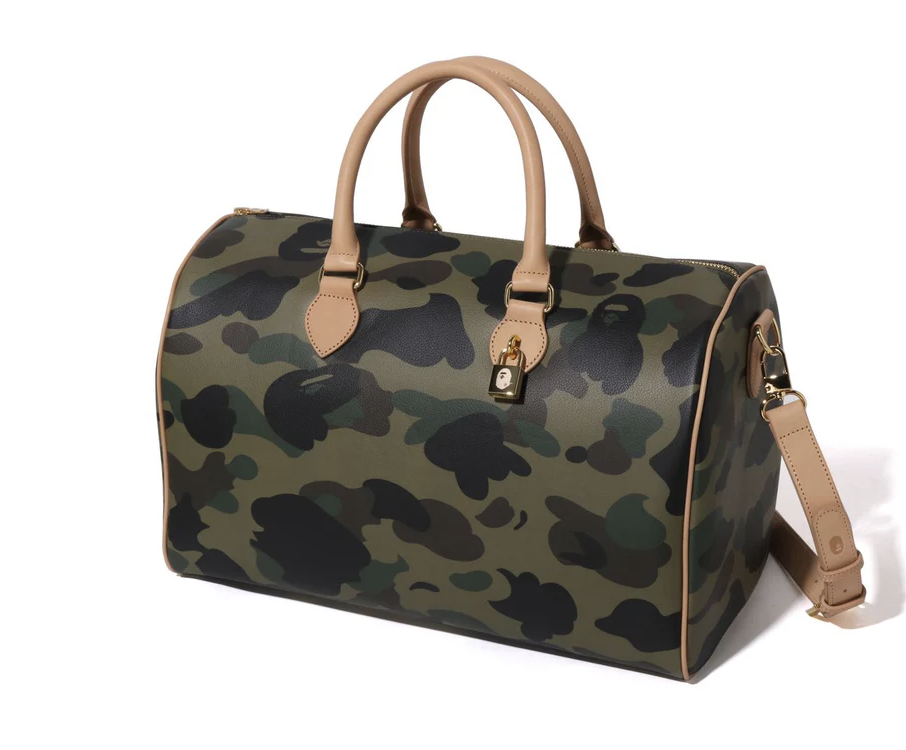 【BAPE配件】0328發售1ST CAMO BOSTON BAG