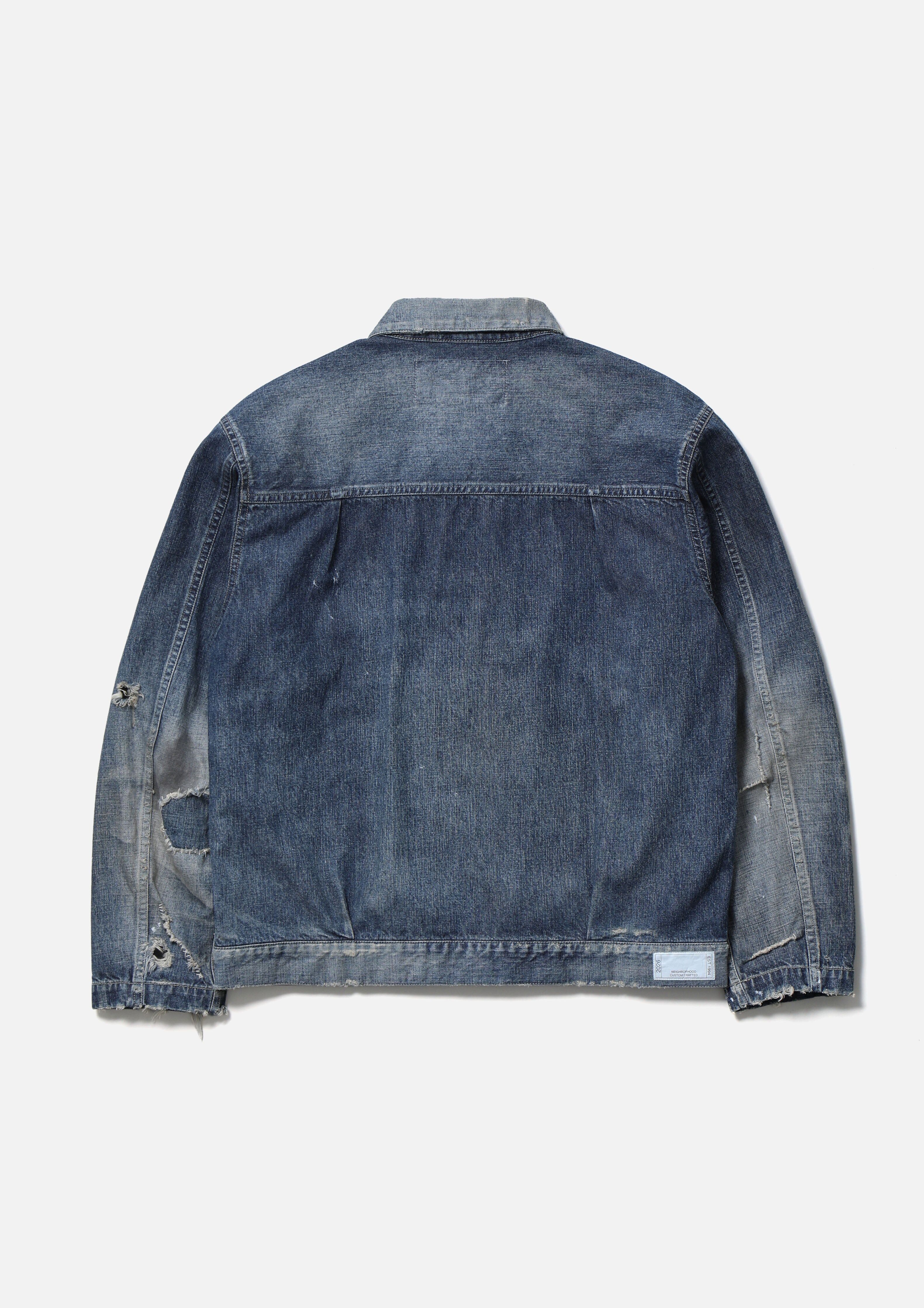 2026SS NEIGHBORHOOD SAVAGE LW DENIM ZIP JACKET 牛仔外套現貨
