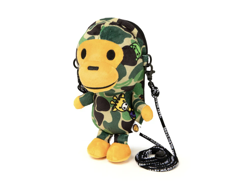 【BAPE配件】0328發售BABY MILO PLUSH MOBILE BAG