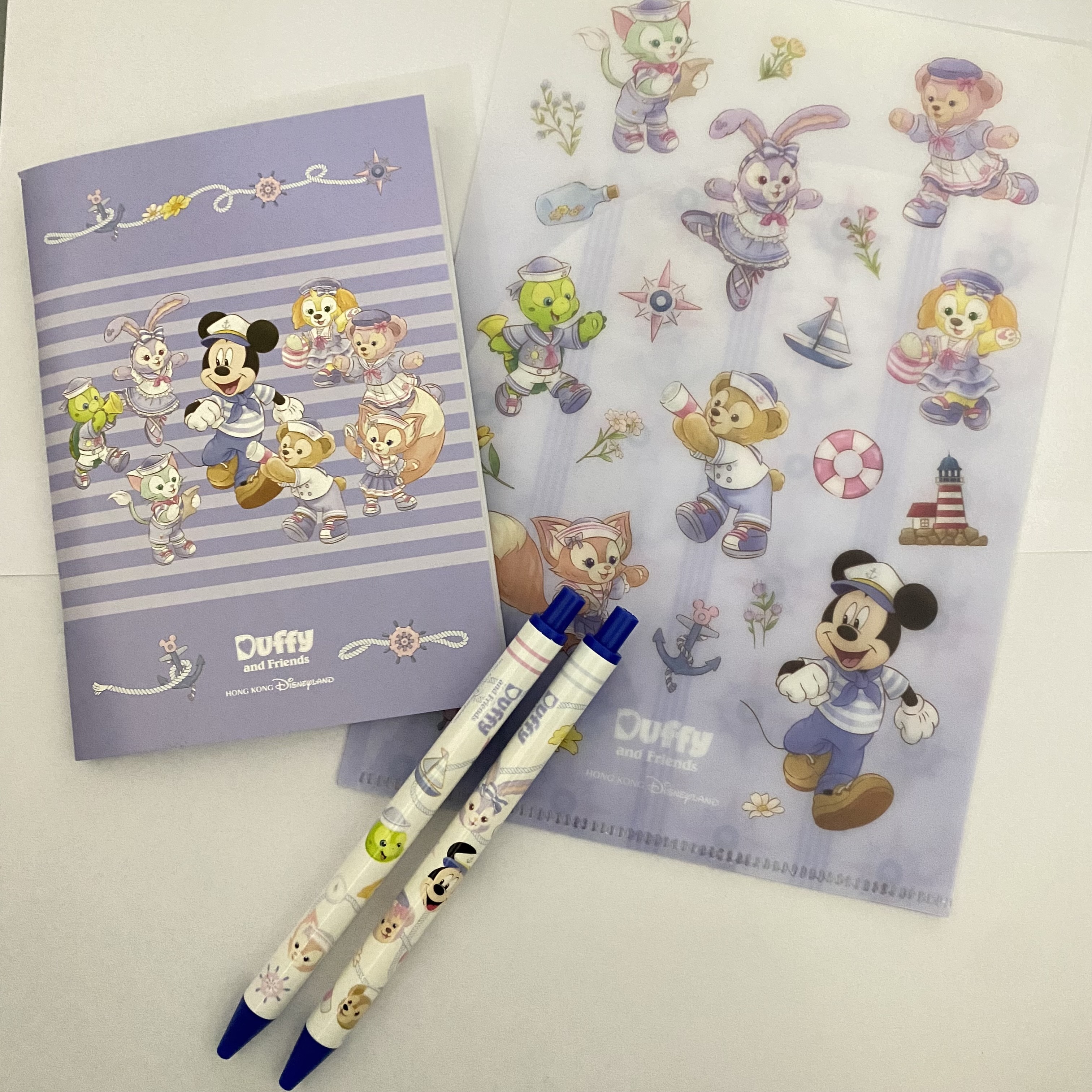 <港迪> 2026年「春日啟航」系列 Duffy and Friends 文具套裝