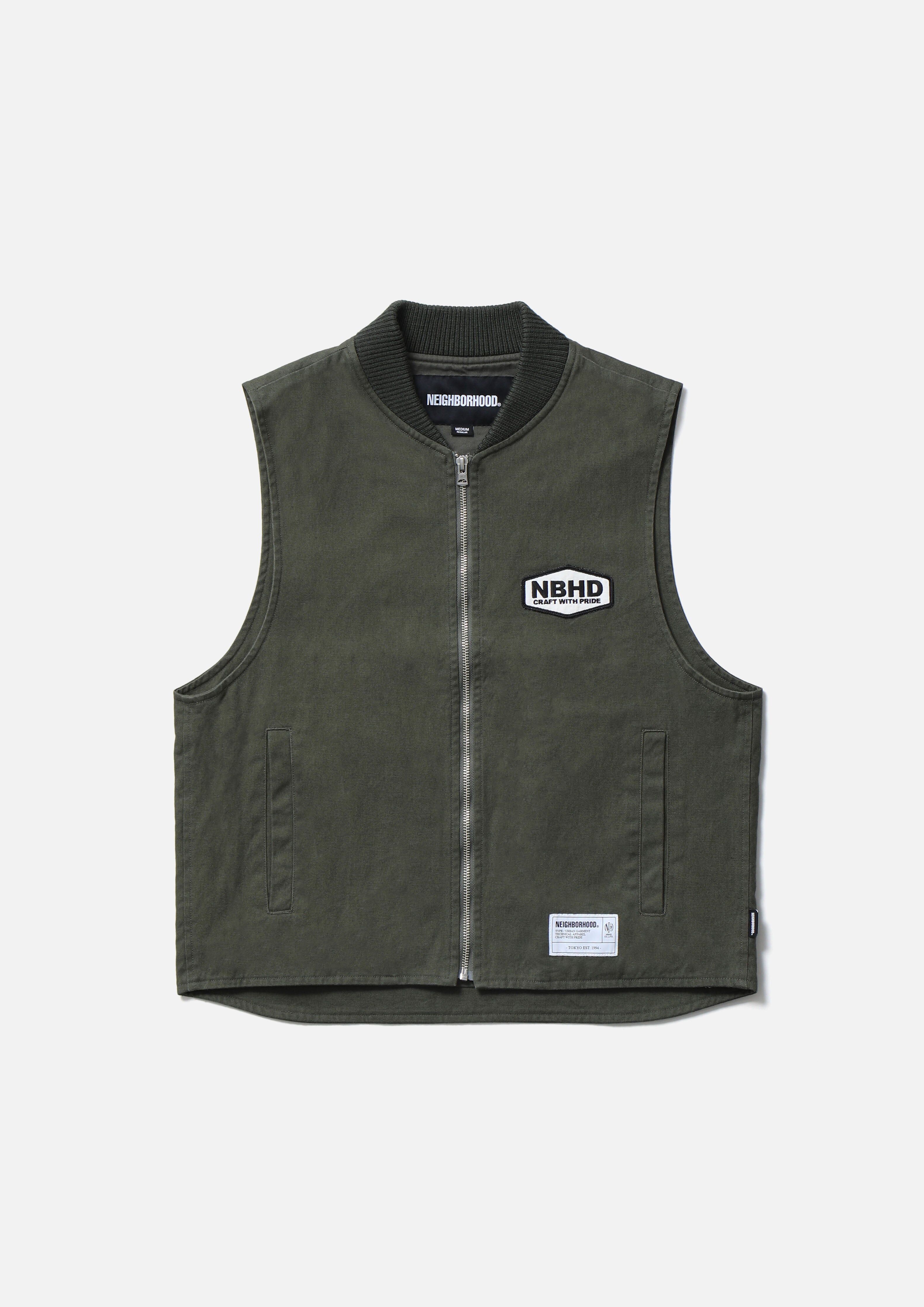 『代購商品』2026SS NEIGHBORHOOD NBHD ZIP WORK VEST 背心 261TSNH-JKM11