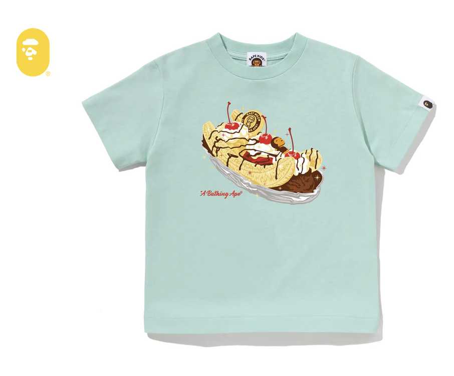 【BAPE童裝】0328發售BANANA SPLIT TEE