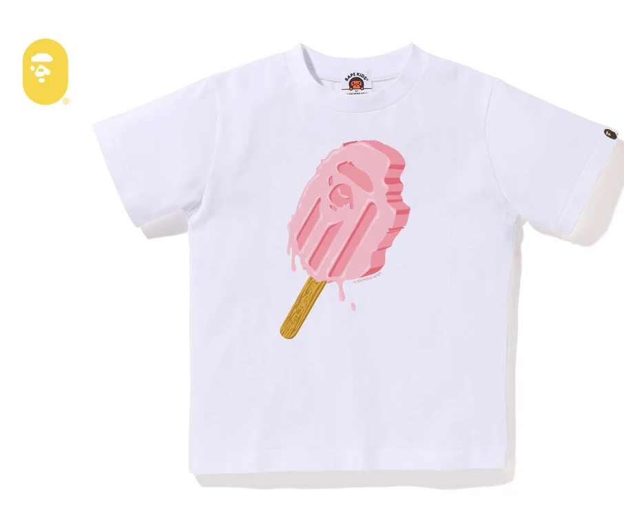【BAPE童裝】0328發售ICE CREAM BAR TEE