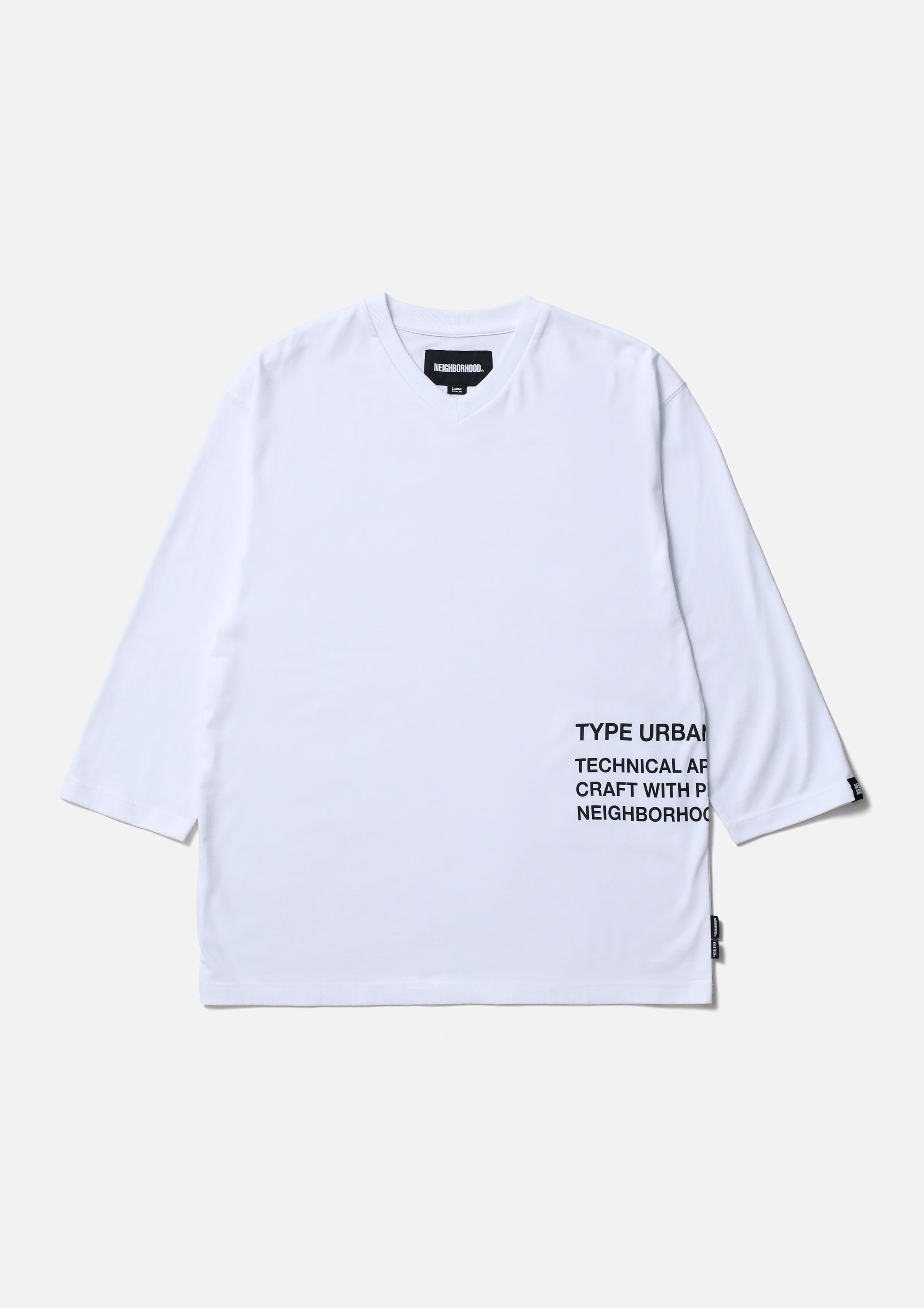 『代購商品』2026SS NEIGHBORHOOD NBHD SHELTECH V-NECK 3Q 七分袖T 261BWNH-CSM03