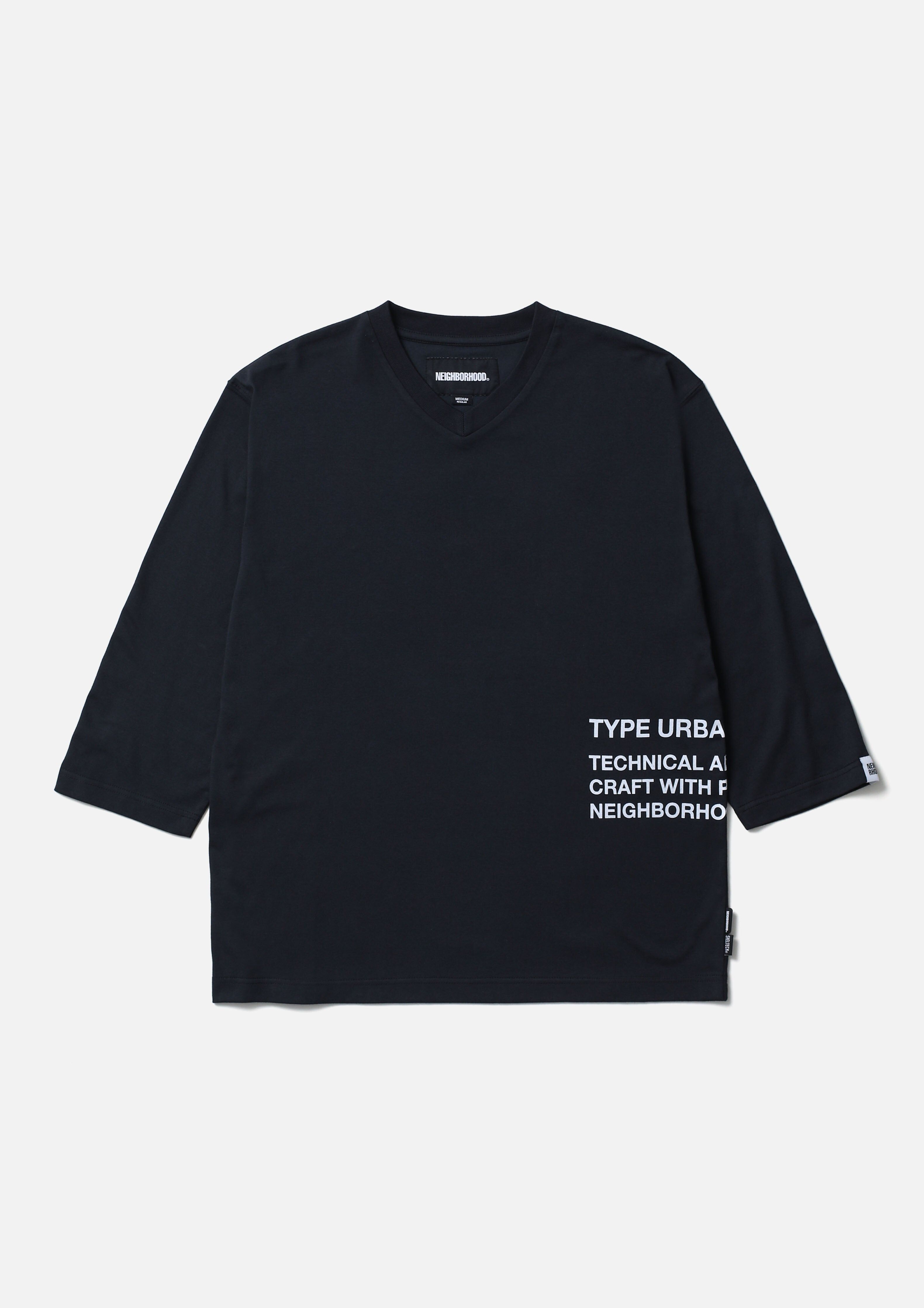 『代購商品』2026SS NEIGHBORHOOD NBHD SHELTECH V-NECK 3Q 七分袖T 261BWNH-CSM03