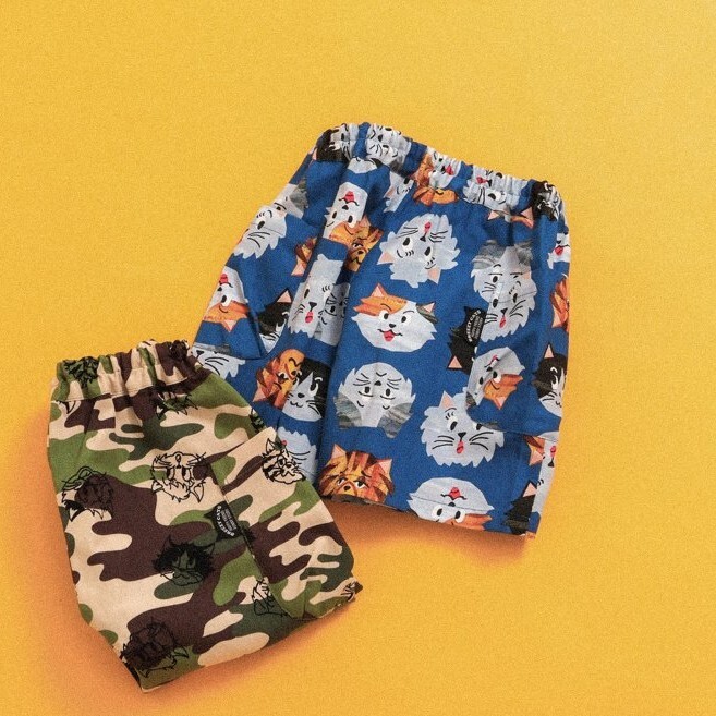 日本 90-140 BREEZY CATS短褲 2色