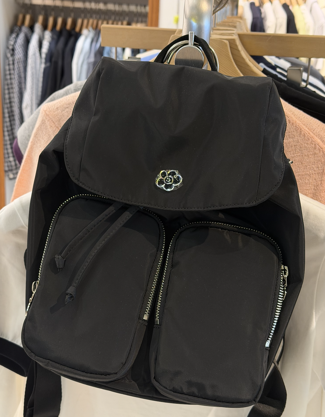 【入LIVECODE一件減至$398@1😱🔥！】【2026首次春夏封館😍】【WACKY WILLY】最後一個詢眾要求上架！黑色花花實用背包