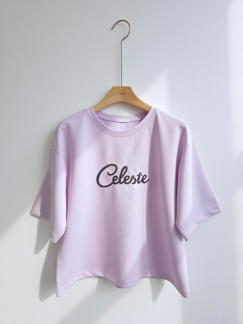 氣質減齡穿搭系列★簡約字母棉T