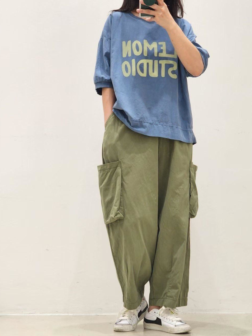 LEMON STUDIO設計感上衣・寬鬆顯瘦休閒穿搭