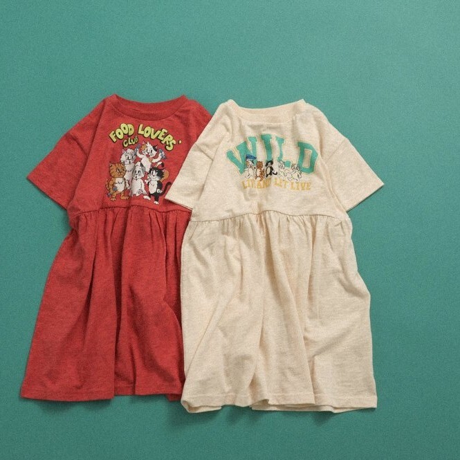 日本 90-140 BREEZY CATS洋裝 2色