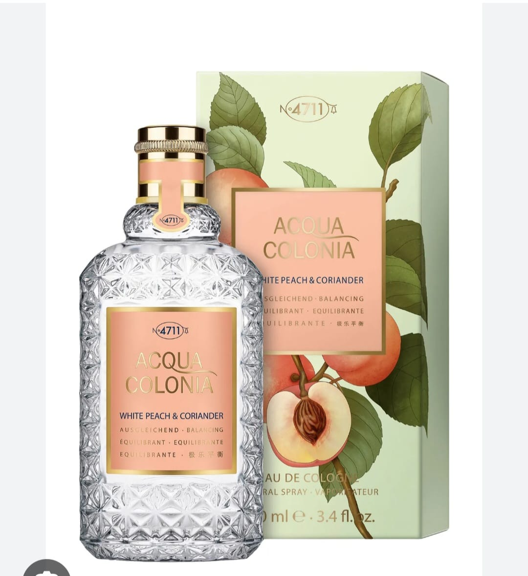 0330XJ40-香水-4711 白桃芫荽古龍水 100ml（A40）