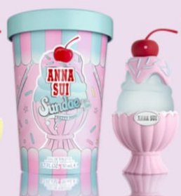 0330XJ62-香水-安娜蘇SUNDAE 果漾聖代淡香水(粉紅柚惑50mL)（A62）