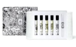 0330XJ80-香水-DIPTYQUE 7.5MLx5  1.玫瑰之水淡香水2.杜桑淡香水3.水中影淡香水4.感官之水淡香水（A80）