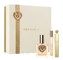 0330XJ89-香水-DOLCE & GABBANA摯愛奉獻女士淡香精 50ML+睫毛膏+摯愛奉獻女士淡香精(旅行装)（A89）