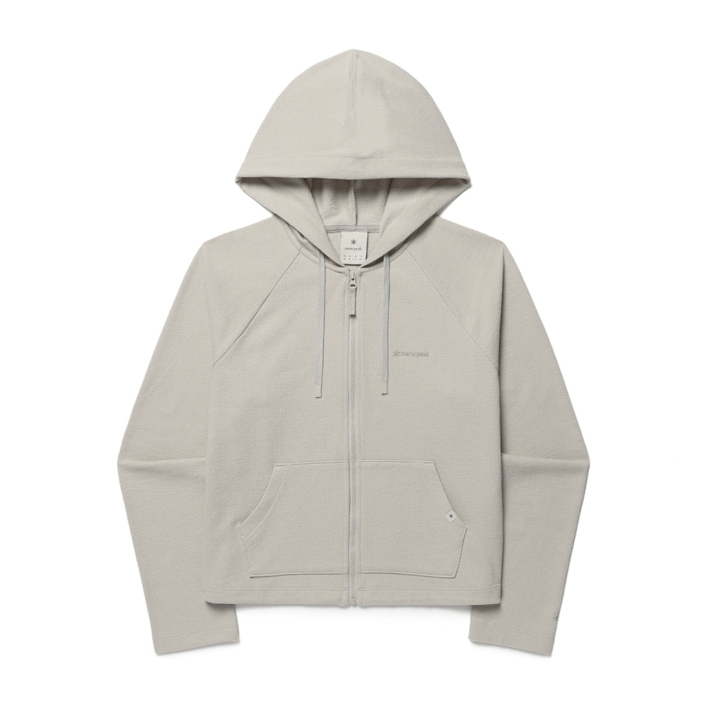 【代購】Snow Peak Terry 女士連帽拉鍊外套 柔軟毛圈布 S26SWF-FJ35