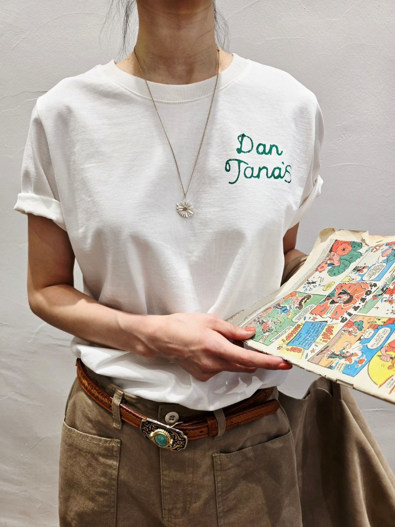 美式復古印花系列★LA風景圖案棉T