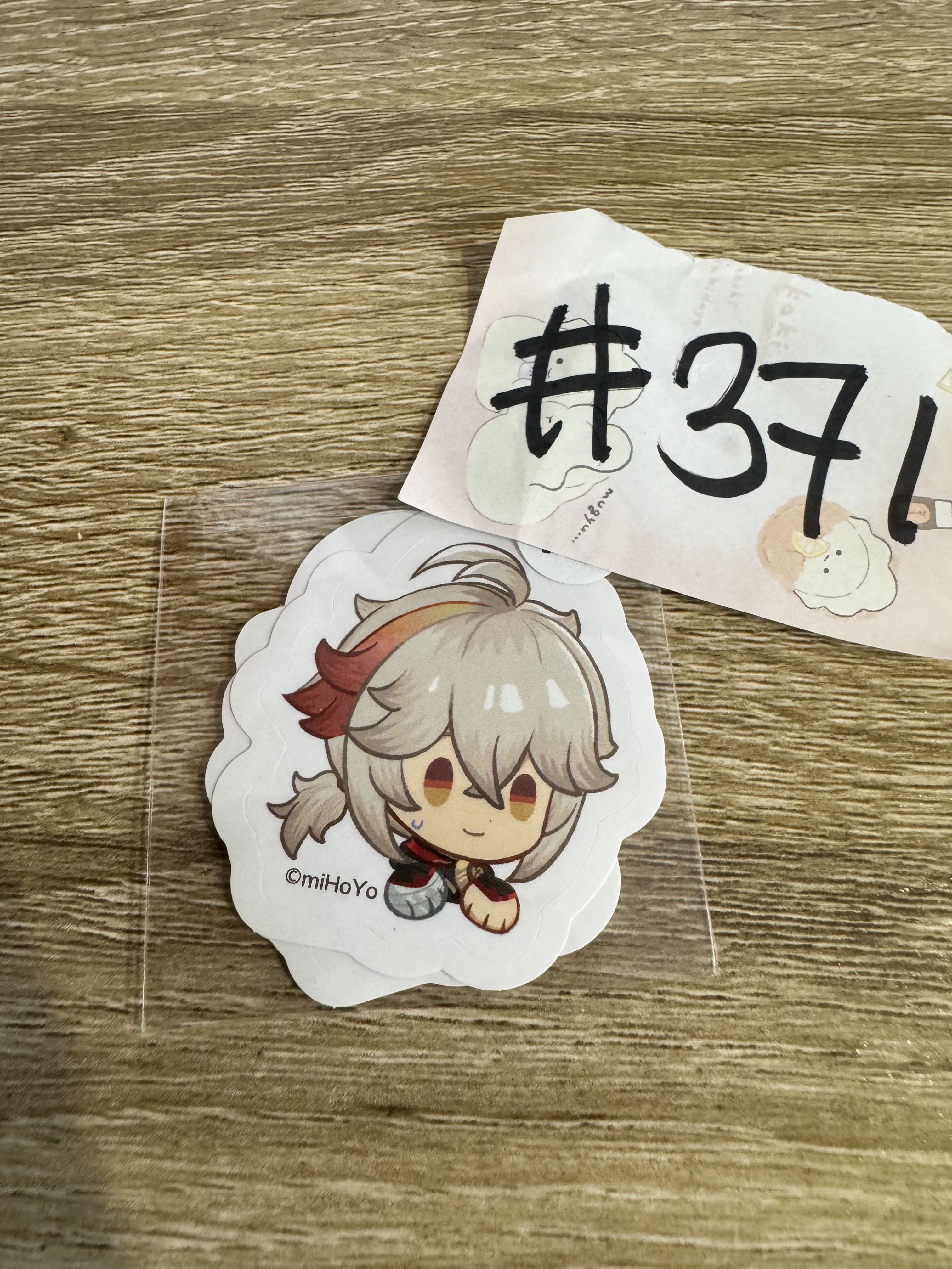 原神 楓原萬葉 貼紙 SET#371