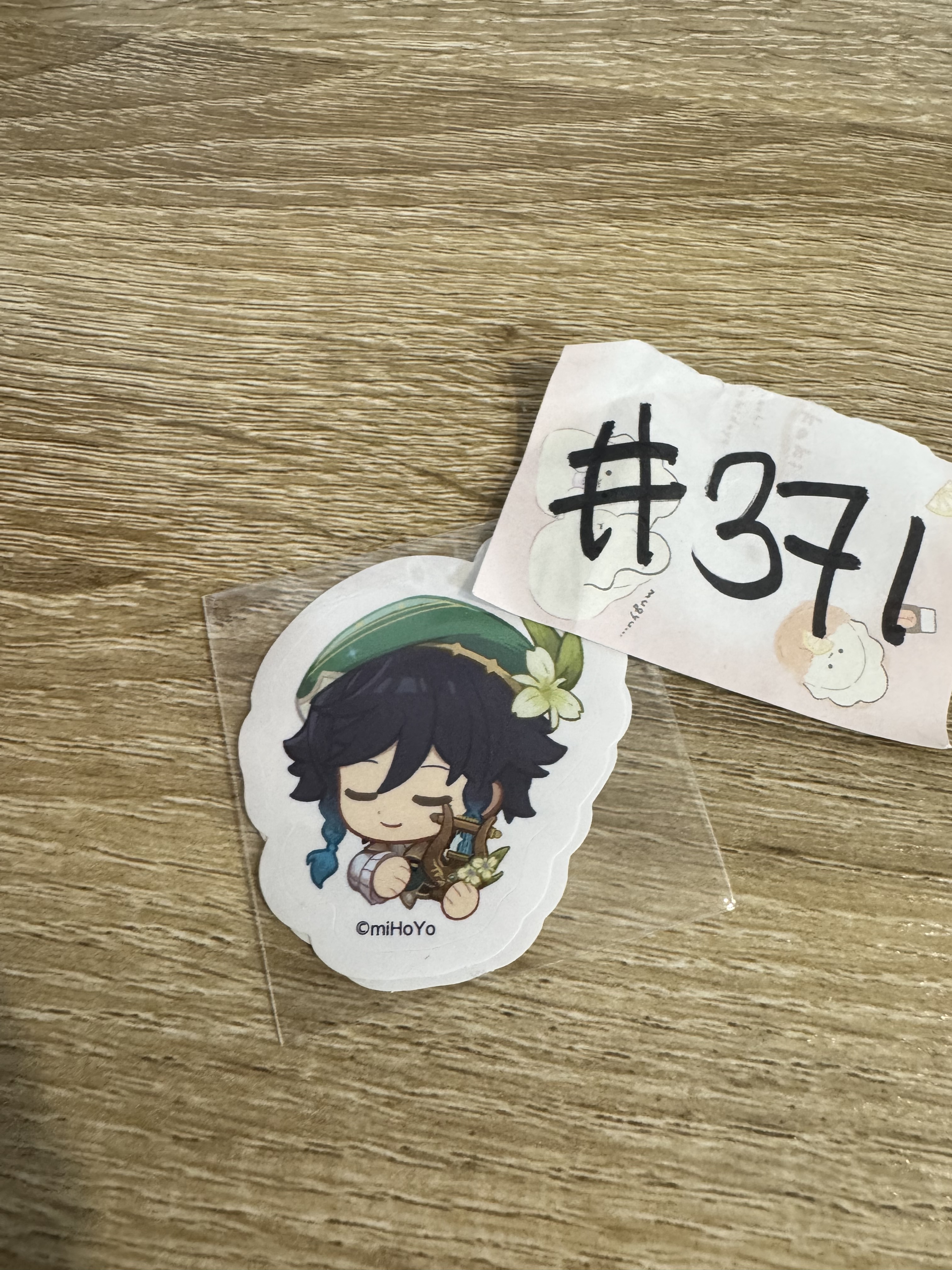 原神 溫迪 貼紙 SET#371
