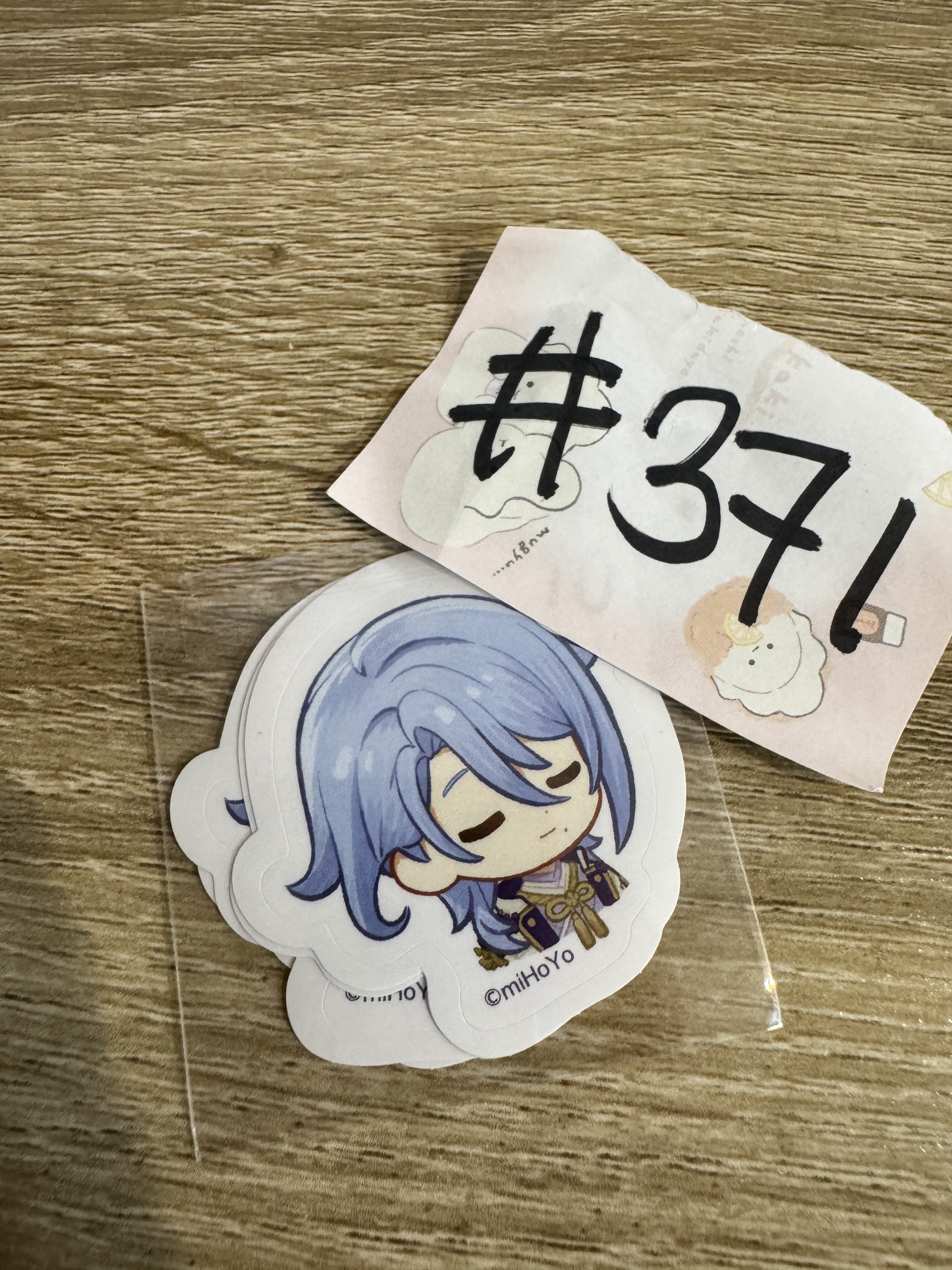 原神 神里綾人 貼紙 SET#371